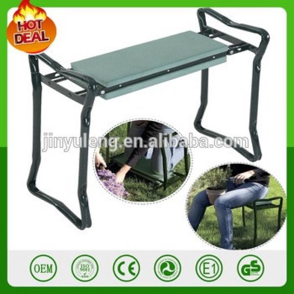 Adjustable Garden folding portable Seat Knee Pad Yard Work stool Lawn Care Gear Stool Stand Rack Plant #1 image