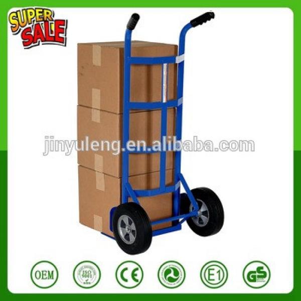 CHINA QingDao factory 500lbs capacity Warehouse supermarket handle hand truck hand trolley Godown storehouse cart handcarts #1 image