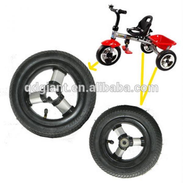baby tricycle pneumatic rubber wheels 255x55mm #1 image