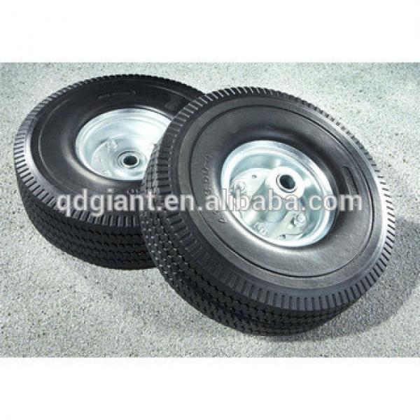 10x3.5 Inch Pneumatic Tire,Tyre and Wheel for Hand Truck #1 image