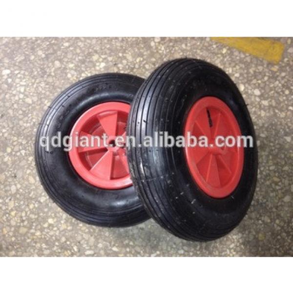 High Quality Plastic Wheels Pneumatic Tire 3.50-6 #1 image