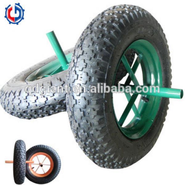 3.50-8 air wheel for hand trolley/cart/truck #1 image