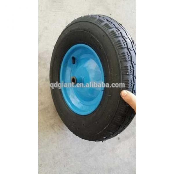 High quality pneumatic rubber wheel for hand trolley #1 image