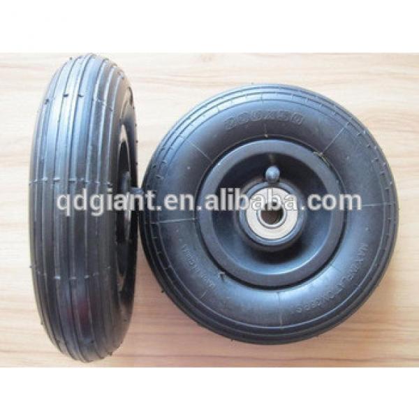 8&quot; Air Tire Castor wheel with plastic rim #1 image