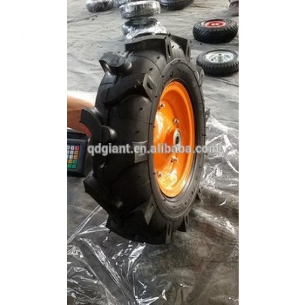 High quality 4.00-8 tillers wheel/400-8 agriculture wheels/3.50-6 400-8 mini-tiller tyre #1 image