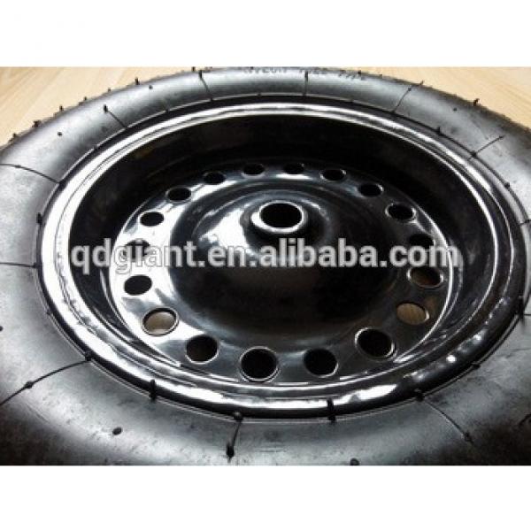 3.25-8 air rubber wheel for Brazil wheelbarrow #1 image