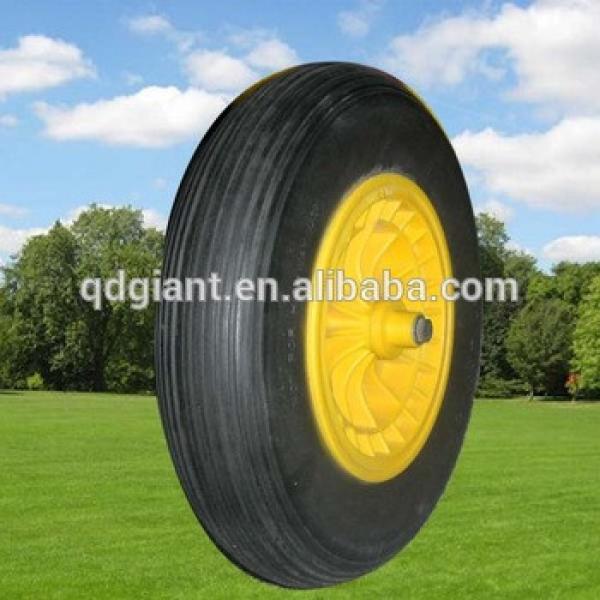 16&quot; Hot sell air rubber wheel for wheelbarrow #1 image