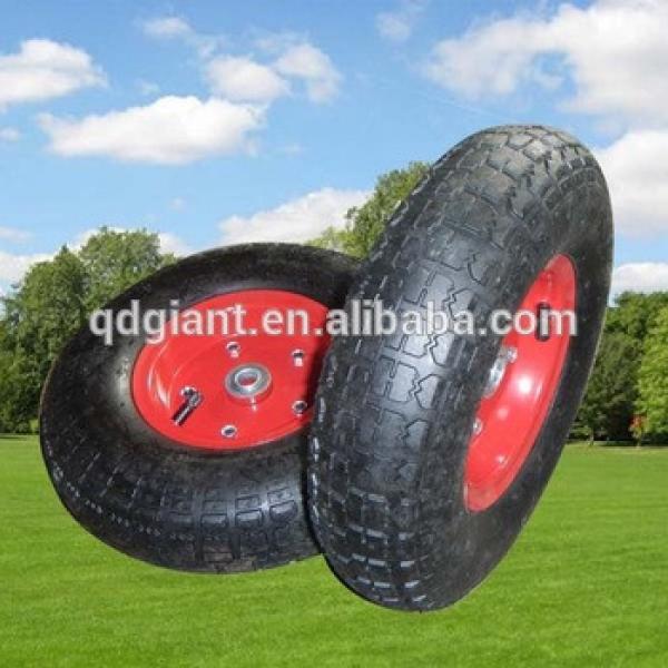 4.00-6 hand trolley inflatable wheels #1 image