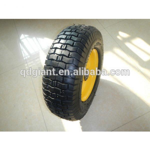 16 inch metal rim pneumatic rubber wheel for wagon 5.00-8 #1 image