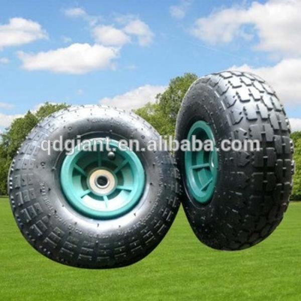 10&quot;x3.50-4 rubber tyre for toy cart #1 image