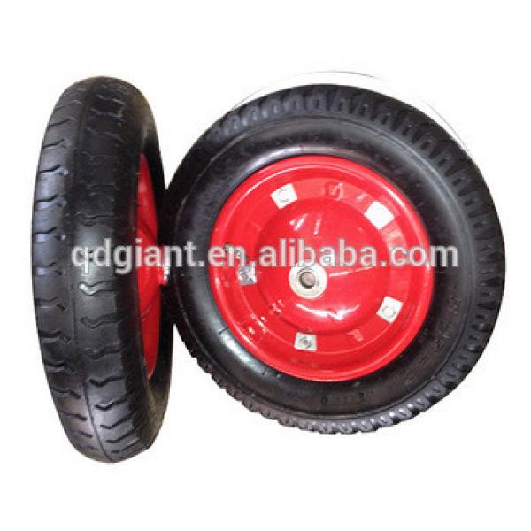 13inch inflatable tire for wheelbarrow / hand truck #1 image