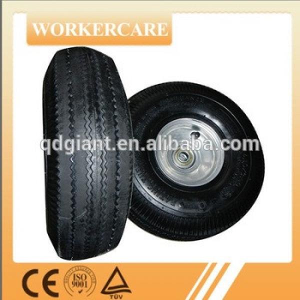 Hand Trolley pneumatic rubber wheel 4.10/3.50-4 #1 image