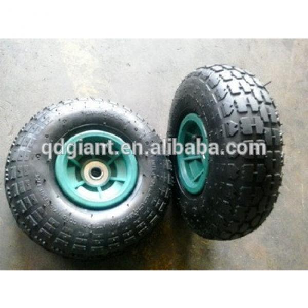 Multifunctional small rubber wheel and tires for trolley cart machine. #1 image
