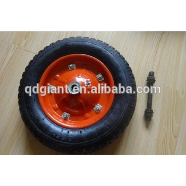 High quality Korea market wheelbarrow wheel 325-8 pneumatic #1 image