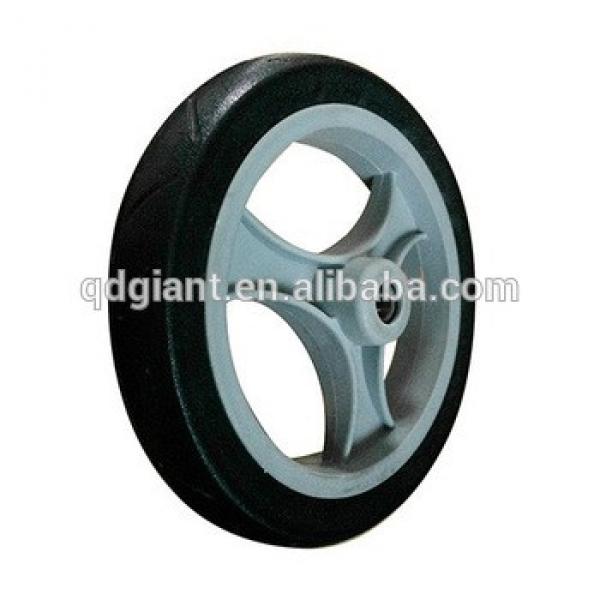 8x1.5 inch flat free wheel for baby cart #1 image