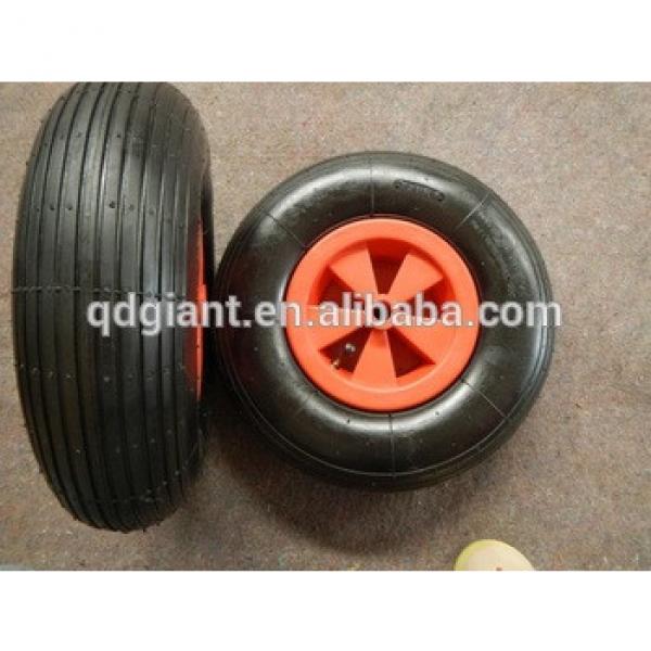 High quality and cheap price plastic rim wheelbarrow rubber wheel #1 image