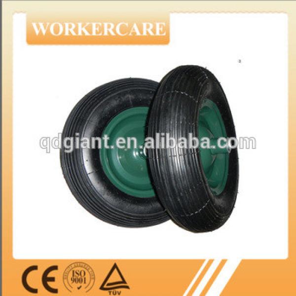 16 inch wheelbarrow rubber wheel 4.00-8 #1 image