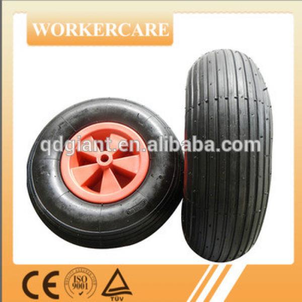 300mm pneumatic wheel with PP or steel rim 3.50-6 #1 image