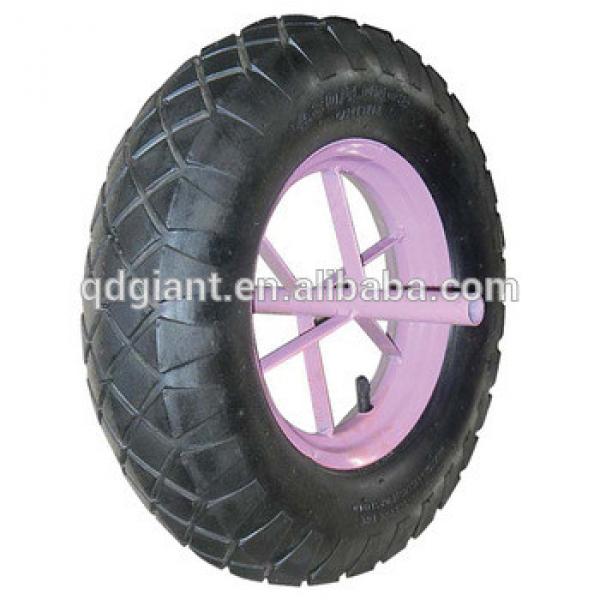 400-8 pneumatic wheels for wheelbarrow #1 image