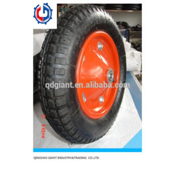 Pneumatic wheel 3.25-8 used in wheelbarrow tyre #1 image