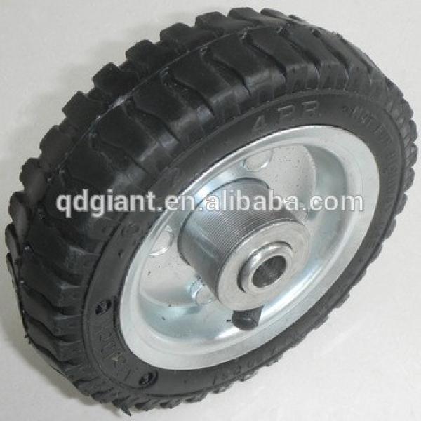 6 inch Pneumatic rubber wheel #1 image