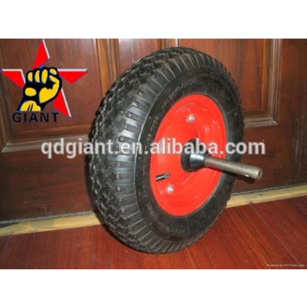 400x8 Pneumatic Tyres used in Heavy Duty Wheelbarrow #1 image
