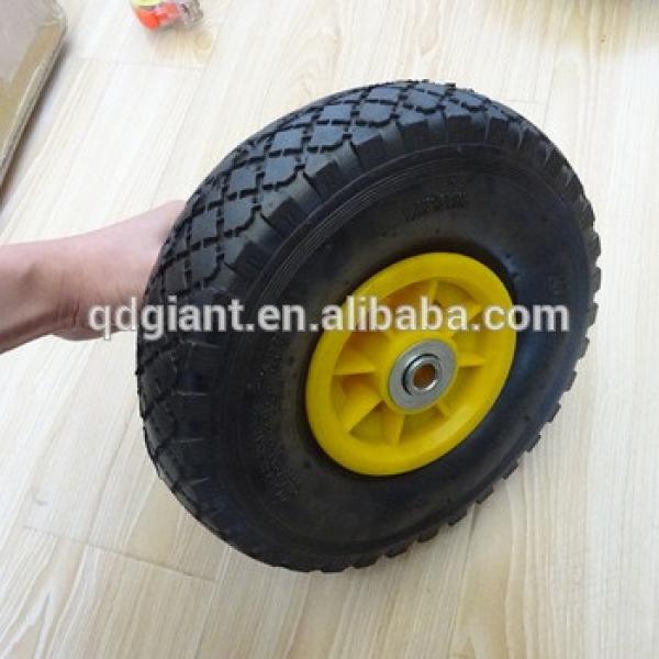 10inch pneumatic rubber trolley and barrow wheels #1 image
