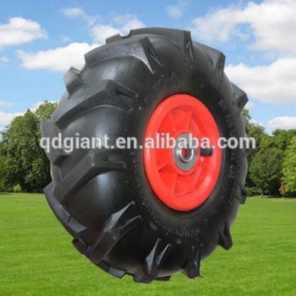 agricultural farm wheelbarrow wheel rubber wheels for sale 3.50-4 #1 image