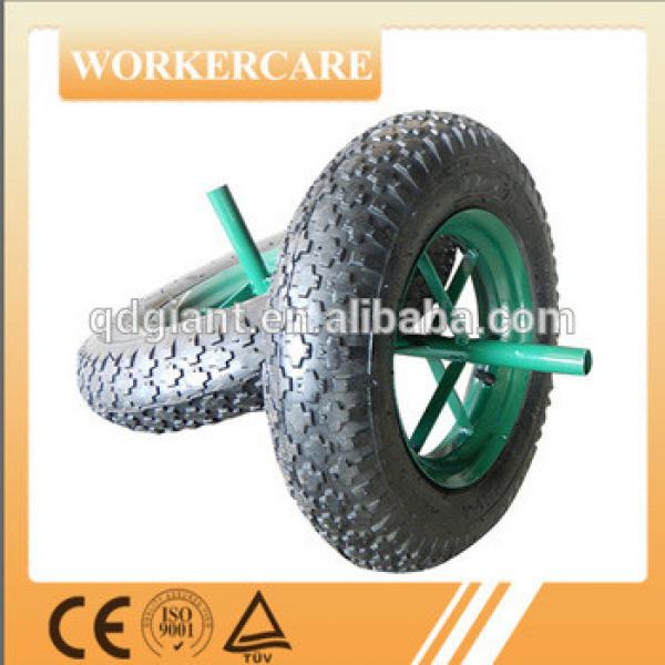 solid,PU foam and pneumatic garden cart wheels and tires 3.50-8 #1 image