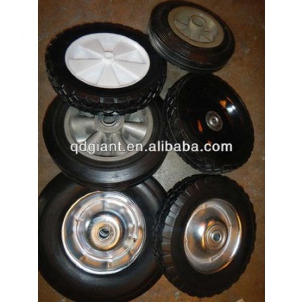 Yinzhu plastic/steel rim rubber solid wheel #1 image