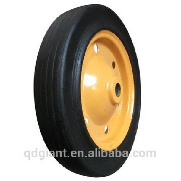13*3 wheelbarrow solid rubber wheel #1 image
