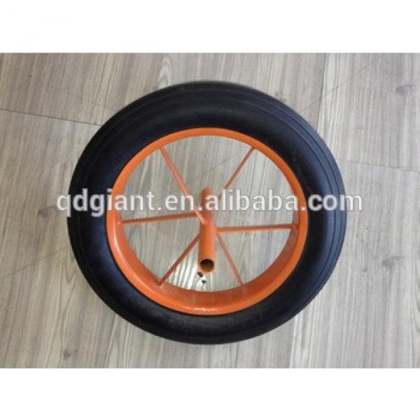 solid inner rubber wheel 14X4 #1 image