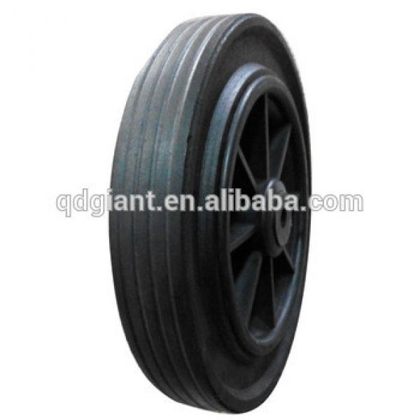 11x2 inch solid rubber wheel #1 image