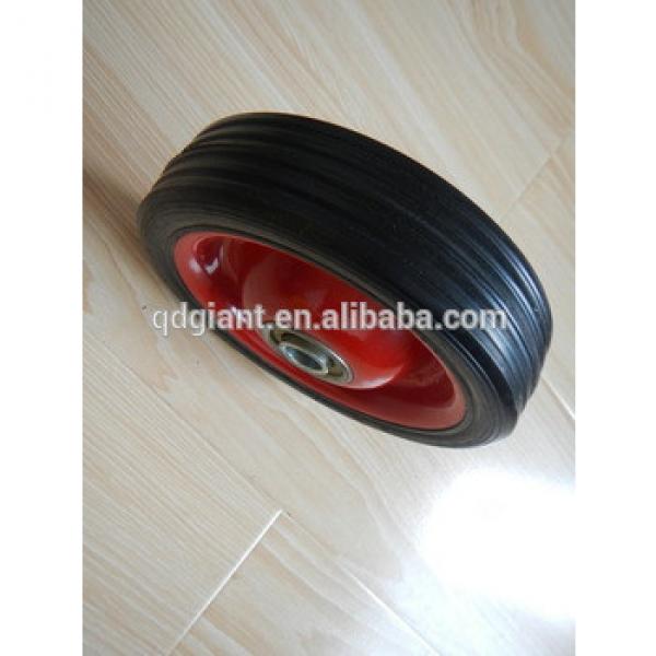 5 inch solid rubber wheel 5x1.5 #1 image