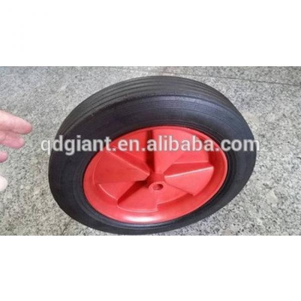Hand truck solid rubber wheels 10&quot;x1.5&quot; #1 image