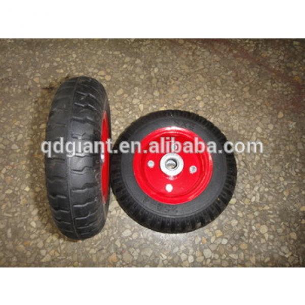 2.50-4 solid rubber wheel for wheelbarrow #1 image