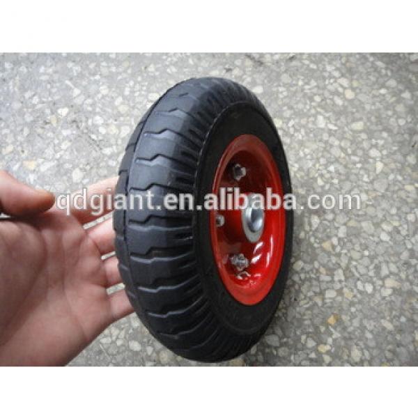 2.50-4 solid rubber wheel for tool cart #1 image