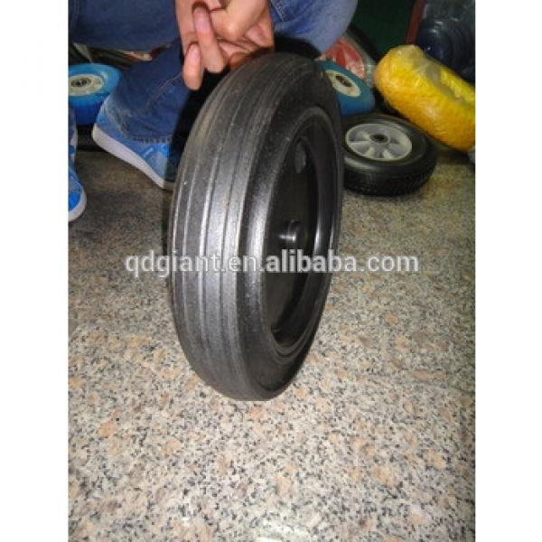 12 inch solid rubber wheels used for dustbin #1 image
