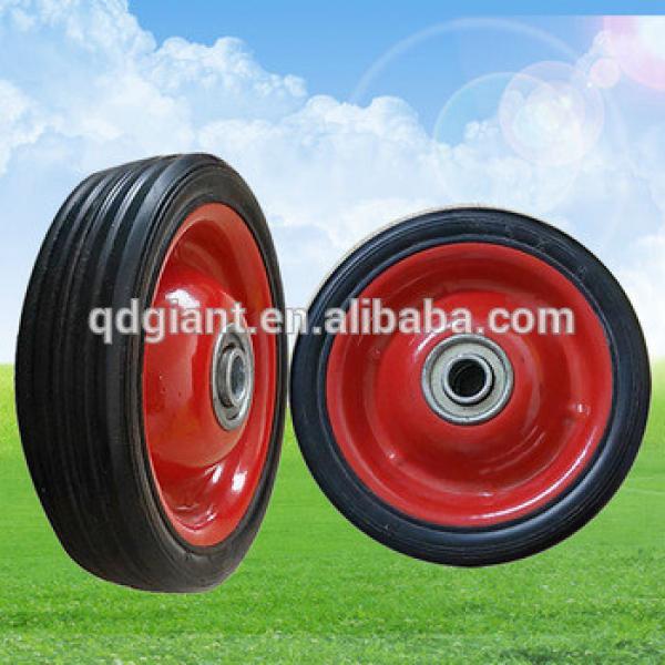 small solid rubber wheel 5inch #1 image