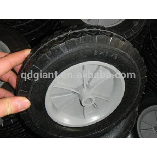 8:x1.75&quot; plastic wheels for folding sporting wagon #1 image