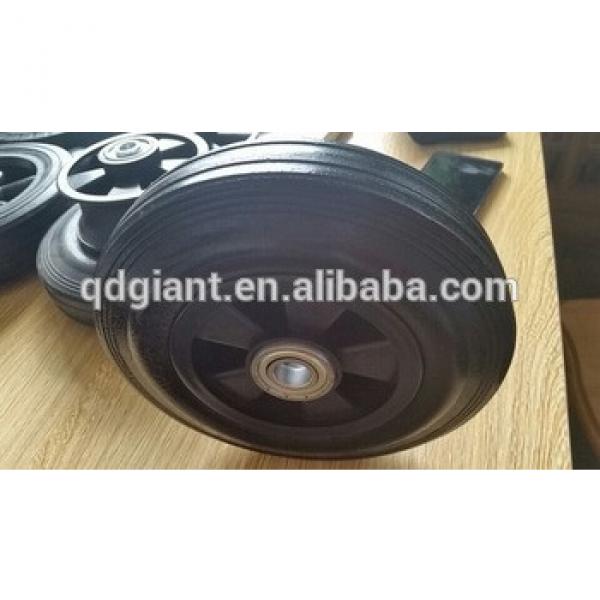 Qingdao manufacturer solid rubber wheel 8x2 inch #1 image