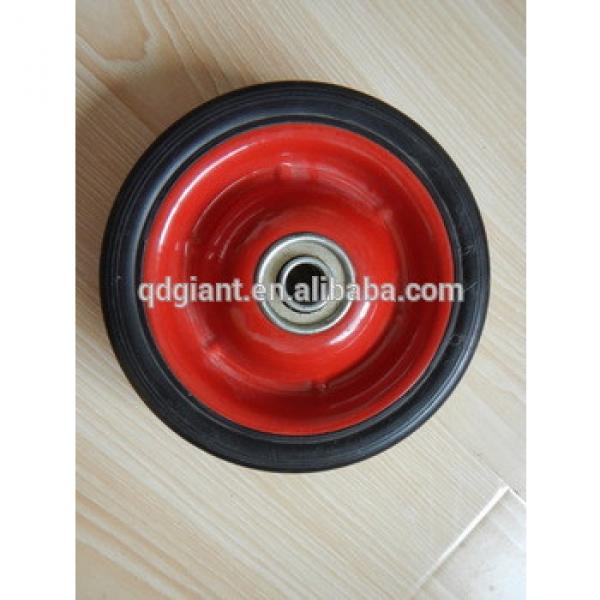 5 inch small rubber caster wheel 5x1.5 #1 image