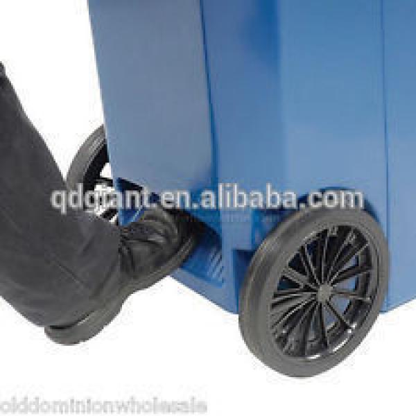 Solid rubber wheel 250mm for 240L trash bin #1 image
