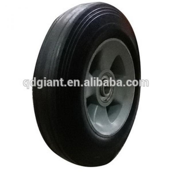 8&quot;X2&quot; solid rubber wheel for trolley #1 image