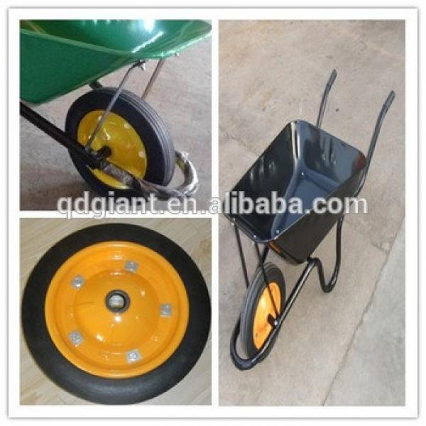 13x3 wheel barrow solid rubber wheel #1 image
