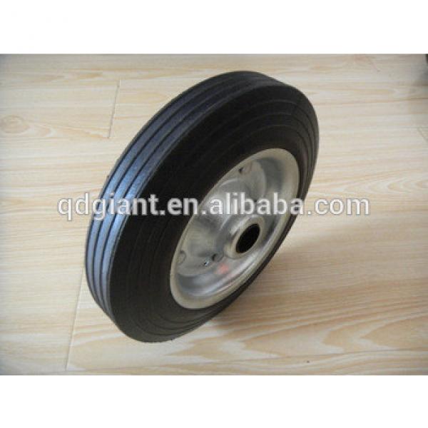 200mm solid rubber truck wheels with wheel steel centre load 200kg #1 image