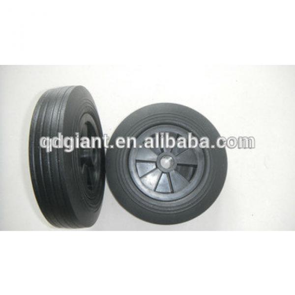 8 inch*2 inch dustbin rubber tire #1 image