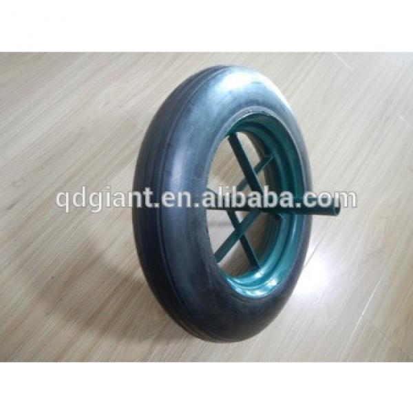 14 inch solid wheel tire #1 image