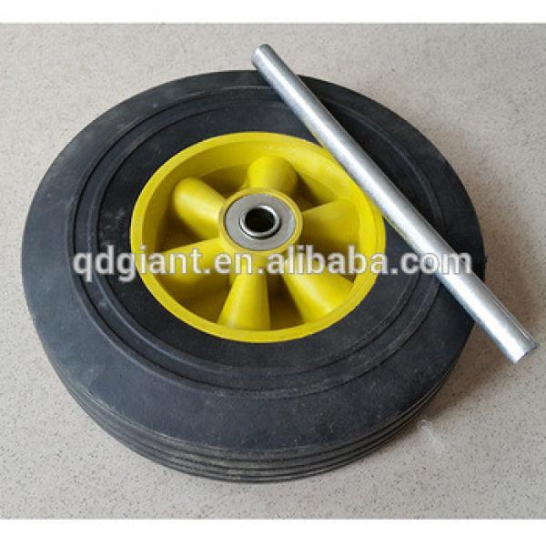 10inch solid rubber wheel with alex #1 image