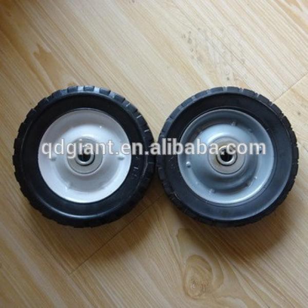 6inch solid rubber wheels for tool cart #1 image